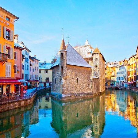 Studio Moderne, Place Parking Prive, Emplacement Ideal A 100 M Du Lac. Annecy Exteriér fotografie