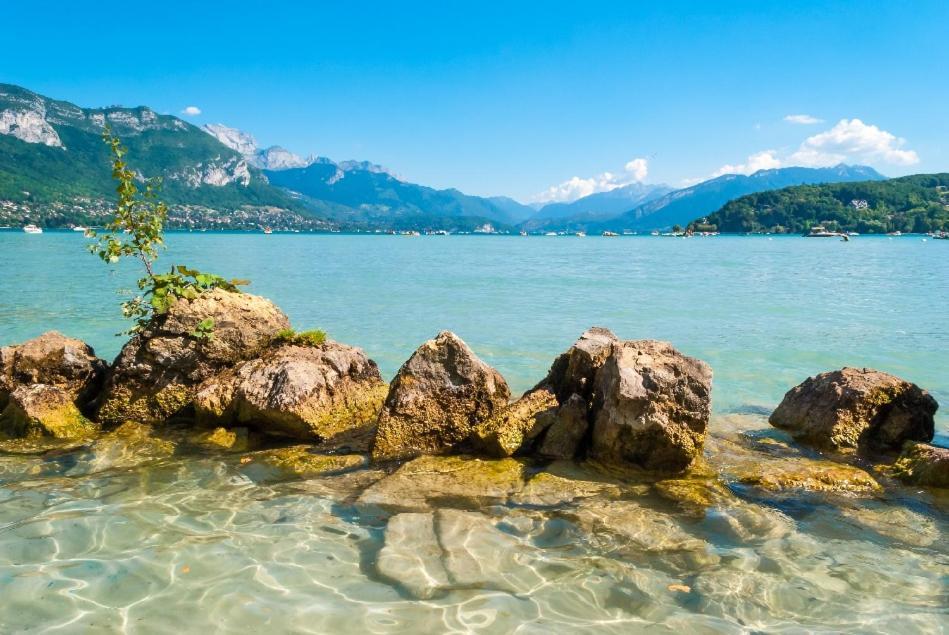 Studio Moderne, Place Parking Prive, Emplacement Ideal A 100 M Du Lac. Annecy Exteriér fotografie